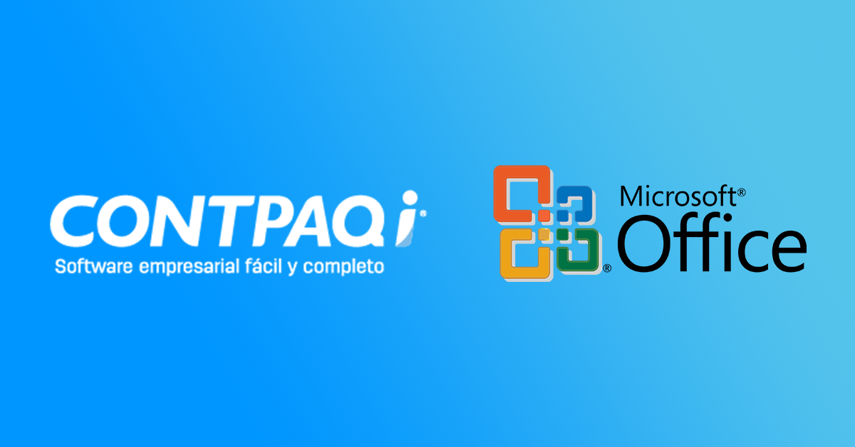 Situaciones presentadas en los sistemas CONTPAQi con los aplicativos de Microsoft Office.